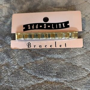 Vintage Add-a-Link Silver Bracelet